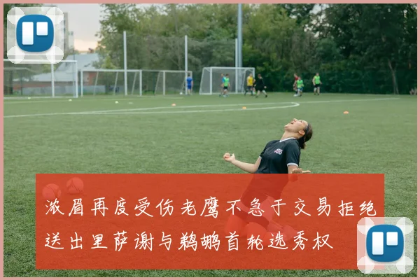浓眉再度受伤老鹰不急于交易拒绝送出里萨谢与鹈鹕首轮选秀权